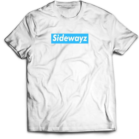 Sidewayz Box Logo (WHITE)