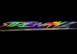 SIDEWAYZ STICKER HOLOGRAPHIC