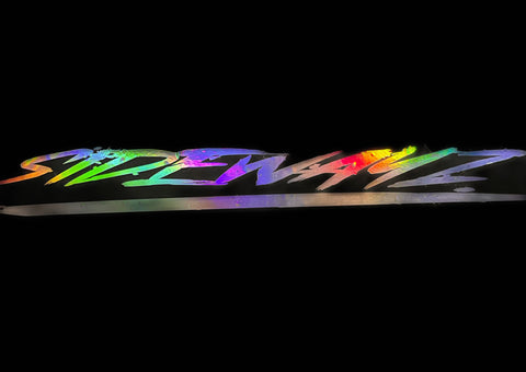 SIDEWAYZ STICKER HOLOGRAPHIC
