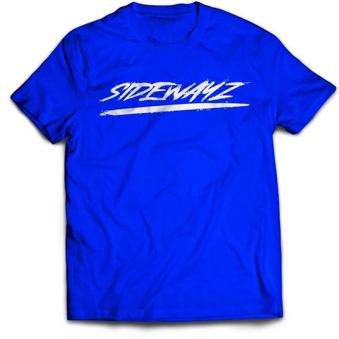 SIGNATURE SIDEWAYZ SHIRT (BLUE)